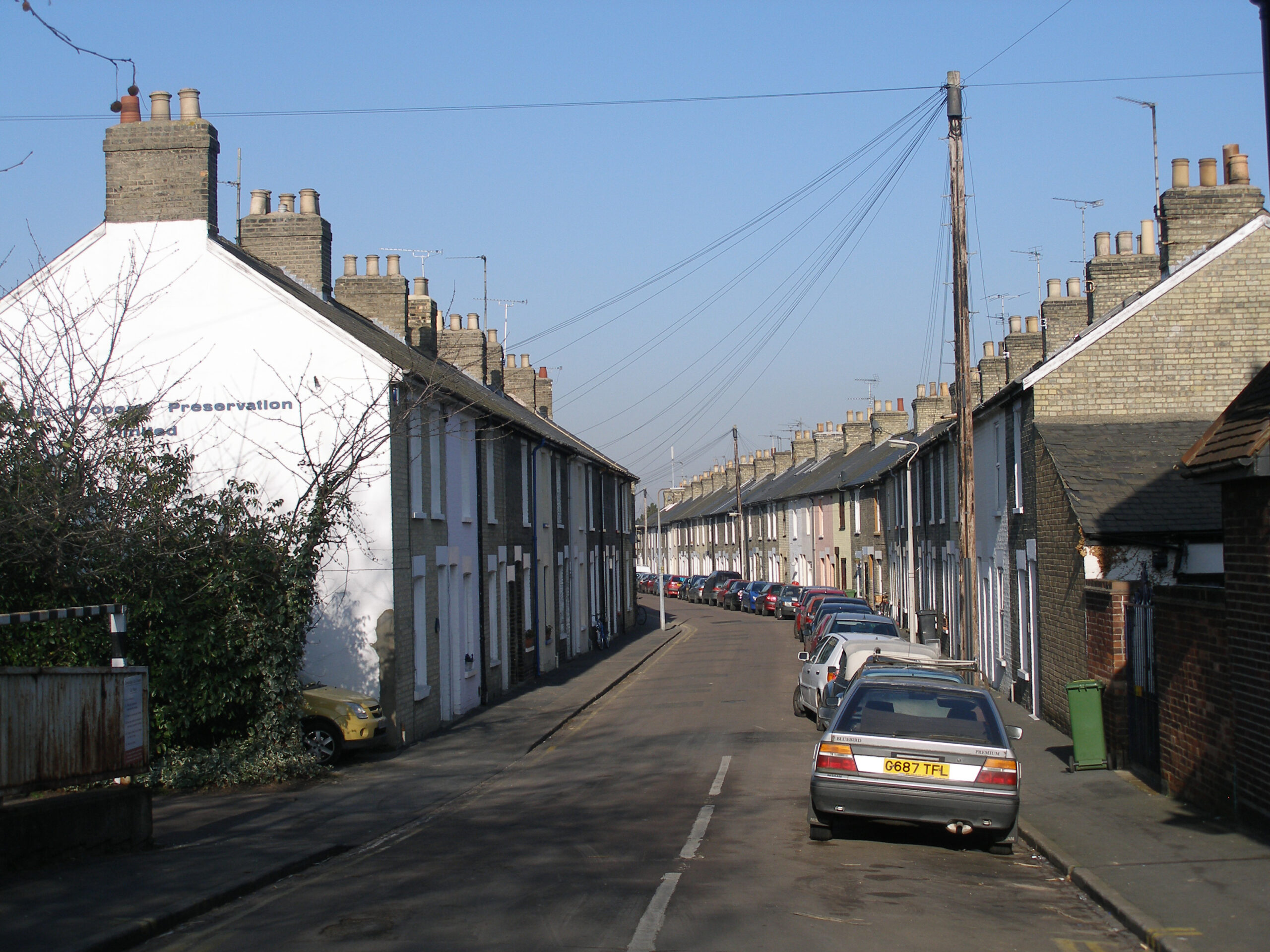 Great Eastern Street, Cambridge - street view Great Eastern Street, Cambridge - street view