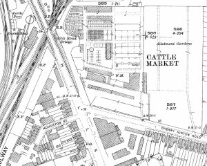 Cattle Market area in 1927