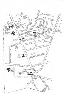 St John the Evangelist parish boundary
