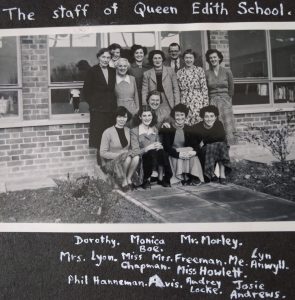 Queen Edith School Staff circa 1955