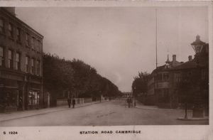 Station Road Cambridge circa 1916