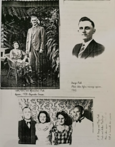 Photos of the Pack family