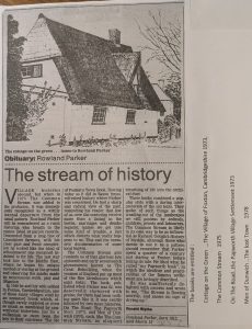 Rowland Parker, Central School archives