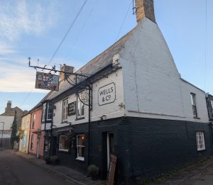 Oliver Cromwell, Wellington Street, St Ives